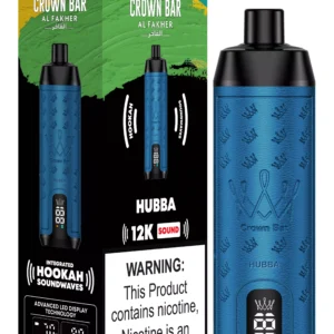 AL Fakher Crown Bar 12000 húzás eldobható e-cigaretta nikotinnal - Hubba