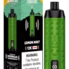 AL Fakher Crown Bar 12000 Puffs Disposable E-Cigarette With Nicotine - Lemon Mint 2 AL Fakher Crown Bar 12000 Puffs Disposable E-Cigarette with Nicotine - Lemon Mint