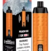AL Fakher Crown Bar 12000 Puffs Disposable E-Cigarette with Nicotine - Peach Ice 2 AL Fakher Crown Bar 12000 puffs disposable e-cigarette with nicotine - Peach Ice