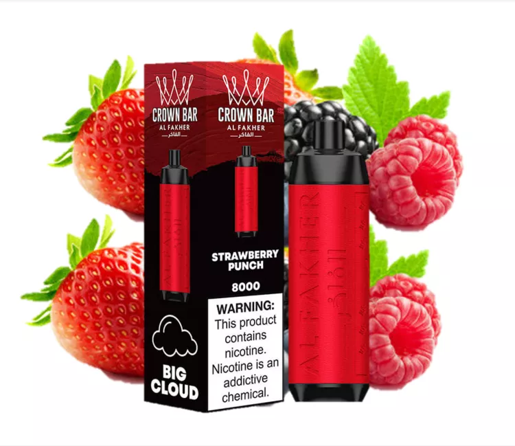 AL Fakher Crown Bar 8000 Züge Einweg E Zigarette Mit Nikotin -Strawberry Punch 6 se convierte en AL Fakher Crown Bar 8000 caladas cigarrillo electrónico desechable con nicotina - Strawberry Punch 6 AL-Fakher-Crown-Bar-8000-Züge-Einweg-E-Zigarette-Mit-Nikotin-Strawberry-Punch becomes AL-Fakher-Crown-Bar-8000-puffs-disposable-e-cigarette-with-nicotine-strawberry-punch No, AL-Fakher-Crown-Bar-8000-Zuege-Einweg-E-Zigarette-Mit-Nikotin-Strawberry-Punch is AL-Fakher-Crown-Bar-8000-Zuege-Einweg-E-Zigarette-Mit-Nikotin-Strawberry-Punch