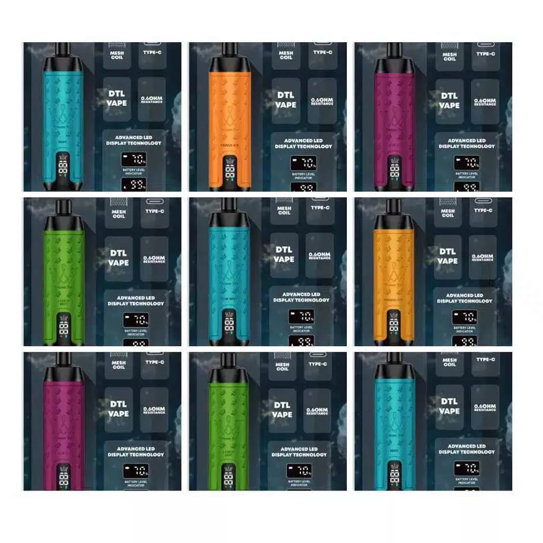AL-Fakher Crown Bar Pro 8000 Puffs Disposable E-Cigarette With Nicotine Strawberry Punch
