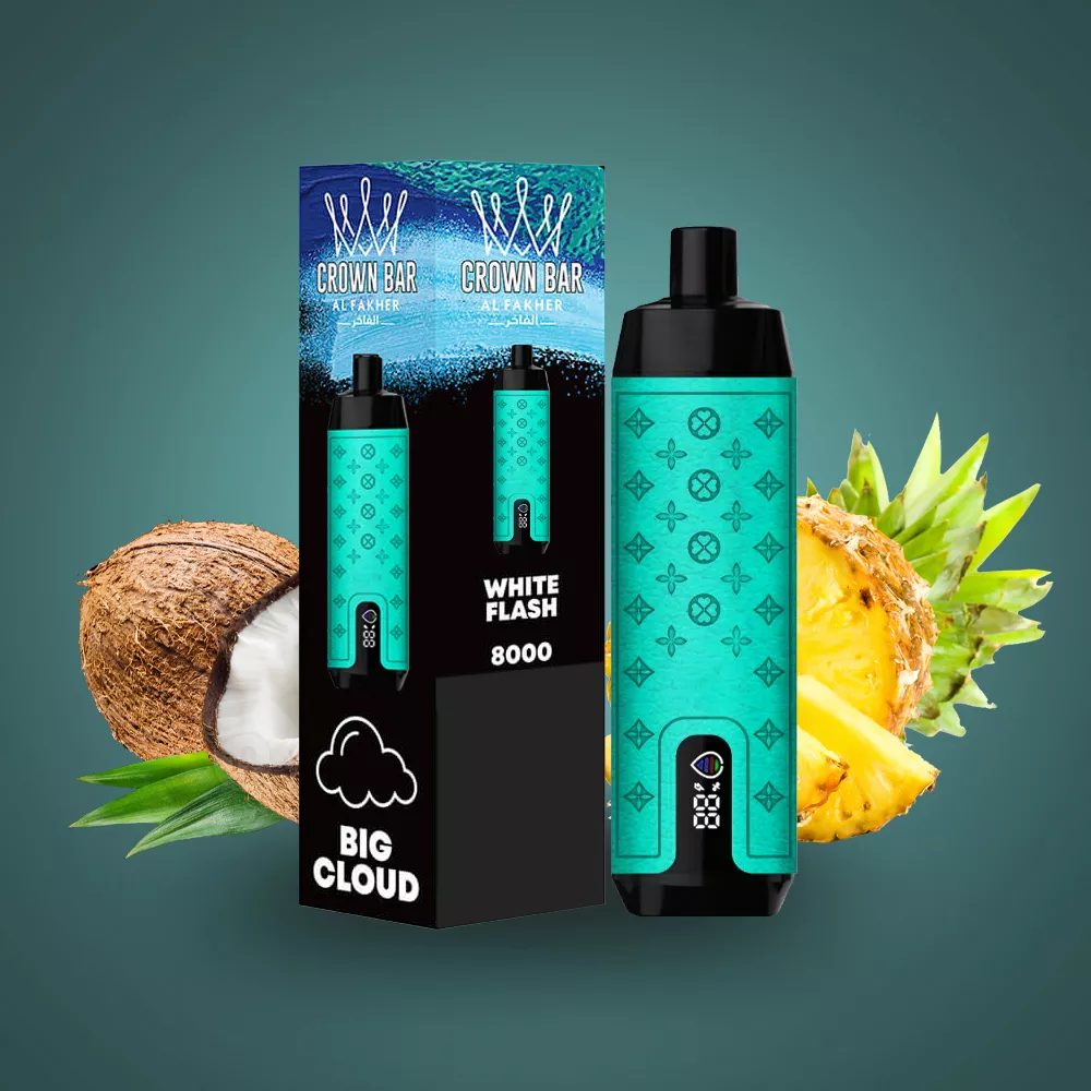 Al Fakher Crown Bar Pro 8000 Puffs Low Nicotine Bulk Buy Rechargeable Disposable Vapes Pen Wholesale 1