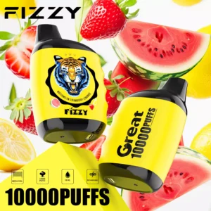 Fizzy GREAT 10 000 tirages cigarette électronique jetable - Pastèque Fraise Citronnade