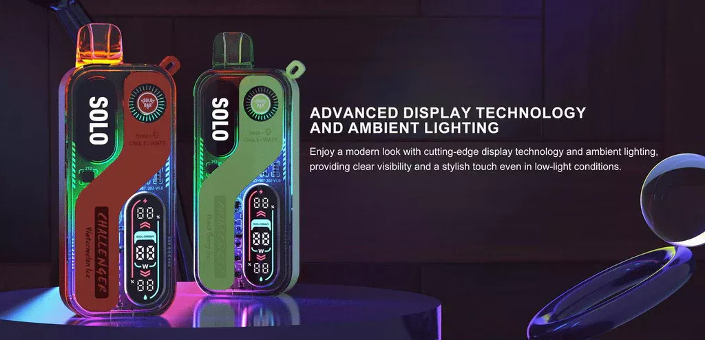 Solobar Solo 30000 trekkingen Wegwerp E-sigaret - Sour Apple