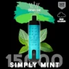 AI Fakher Crown Bar 15000 tiri Sigaretta elettronica usa e getta - Menta 2 ALFakher 15000 Simply mint
