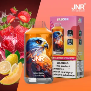 JNR Falcon 16000 Puffs Descartável Hubba Bubba Morango