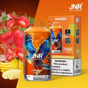 JNR Falcon 16000 Puffs Descartável Morango Banana