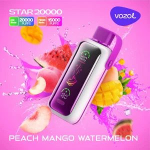 Vozol Star 20000 Puffs Dual Power Herlaadbare Wegwerp Vape Slecht mango watermeloen